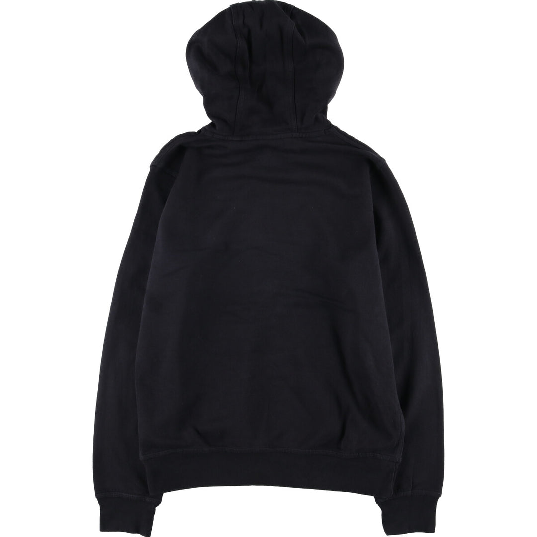 Nike Sweat Pullover Hoodie, Men's Size M cotton black type Vintage Second Hand