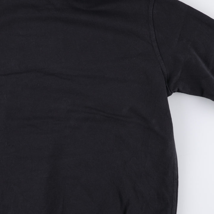 Nike Sweat Pullover Hoodie, Men's Size M cotton black type Vintage Second Hand