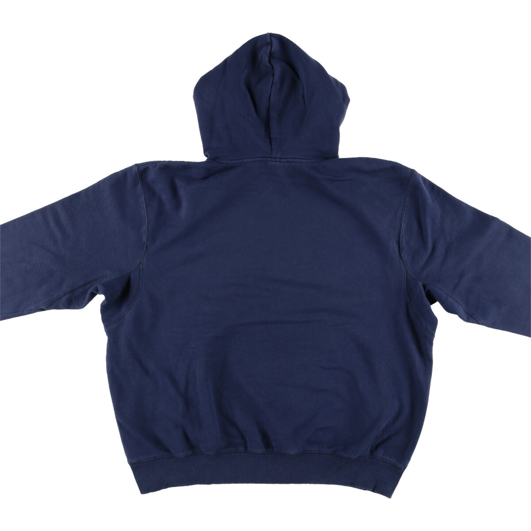 00'S Nike Sweat Pullover Hoodie Men's XL Size cotton navy blue type Vintage Second Hand
