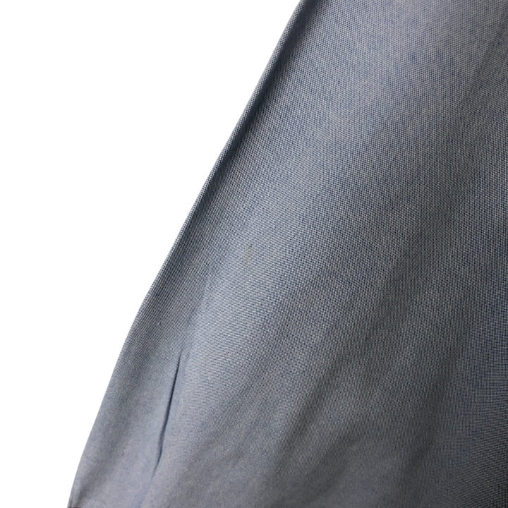 Ralph Lauren CUSTOM FIT long sleeve button down shirt, men's size L cotton Blue type light blue Vintage Second Hand