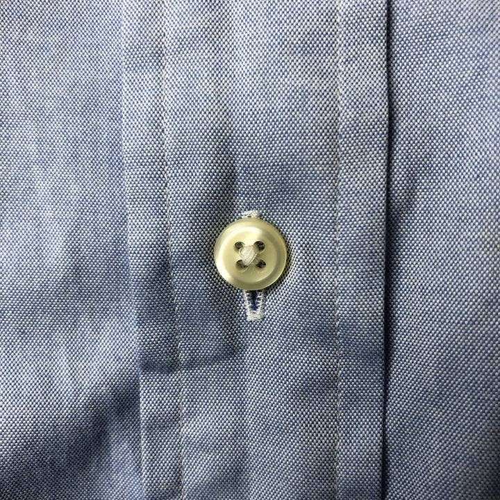 Ralph Lauren Classic Fit Long Sleeve Button Down Shirt Men's XL cotton Blue type light blue Vintage Second Hand