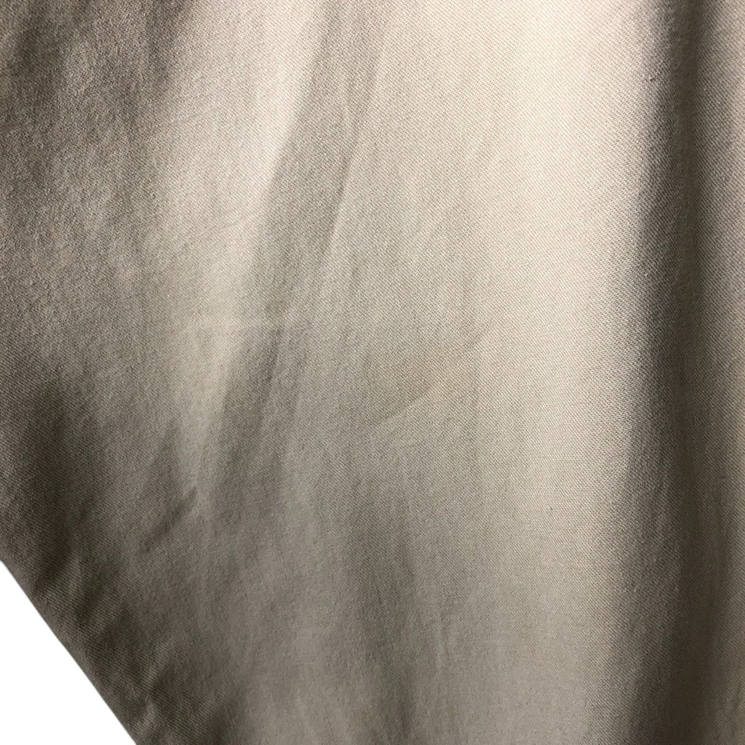 Ralph Lauren long sleeve button down shirt, men's XL size cotton Beige type Vintage Second Hand