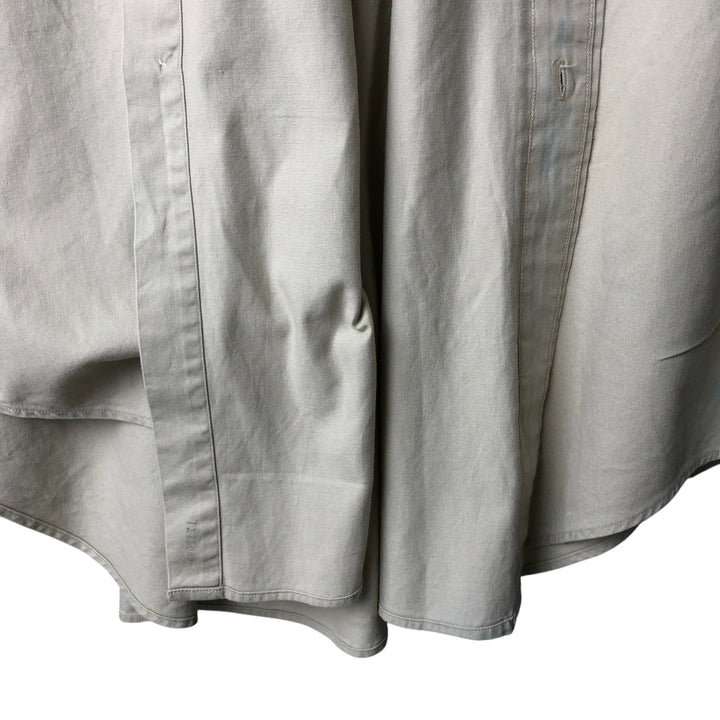 Ralph Lauren long sleeve button down shirt, men's XL size cotton Beige type Vintage Second Hand