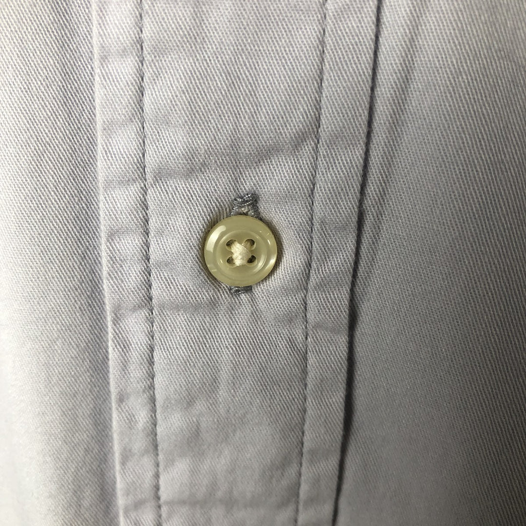 Ralph Lauren BLAKE long sleeve button down shirt, men's XL size cotton Blue type light blue Vintage Second Hand