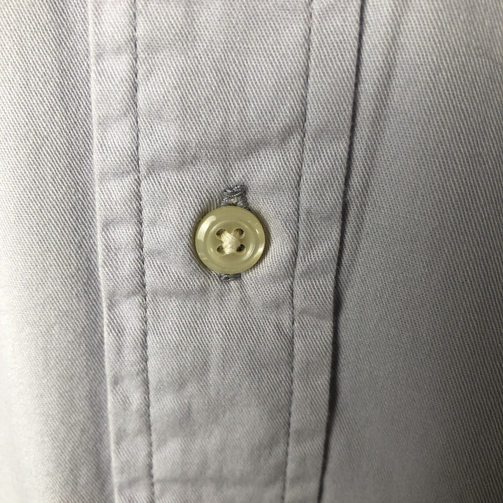 Ralph Lauren BLAKE long sleeve button down shirt, men's XL size cotton Blue type light blue Vintage Second Hand