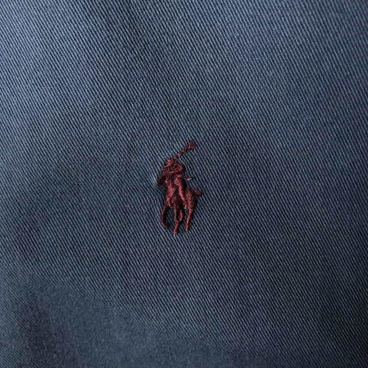 Ralph Lauren long sleeve button down shirt, men's XL size cotton blue type Vintage Second Hand
