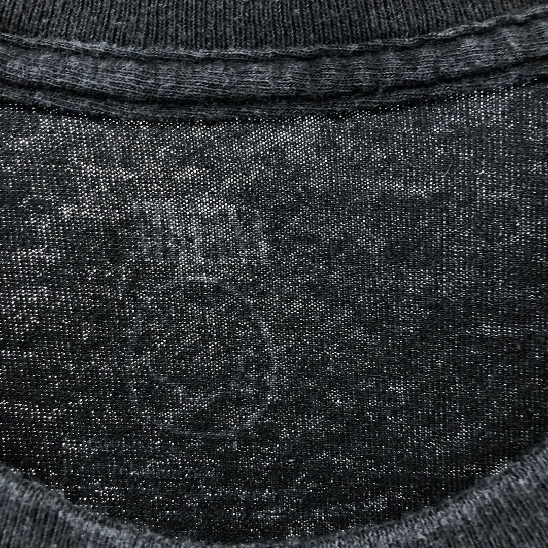 NIRVANA Nirvana Band T-shirt, Band T, Men's M size cotton black type Vintage Second Hand