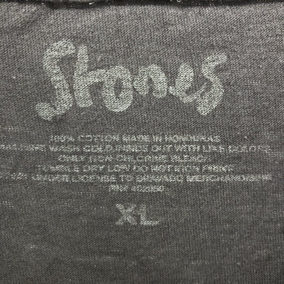 SRONES The Rolling Stones Band T-Shirt, Men's XL cotton Charcoal Vintage Second Hand