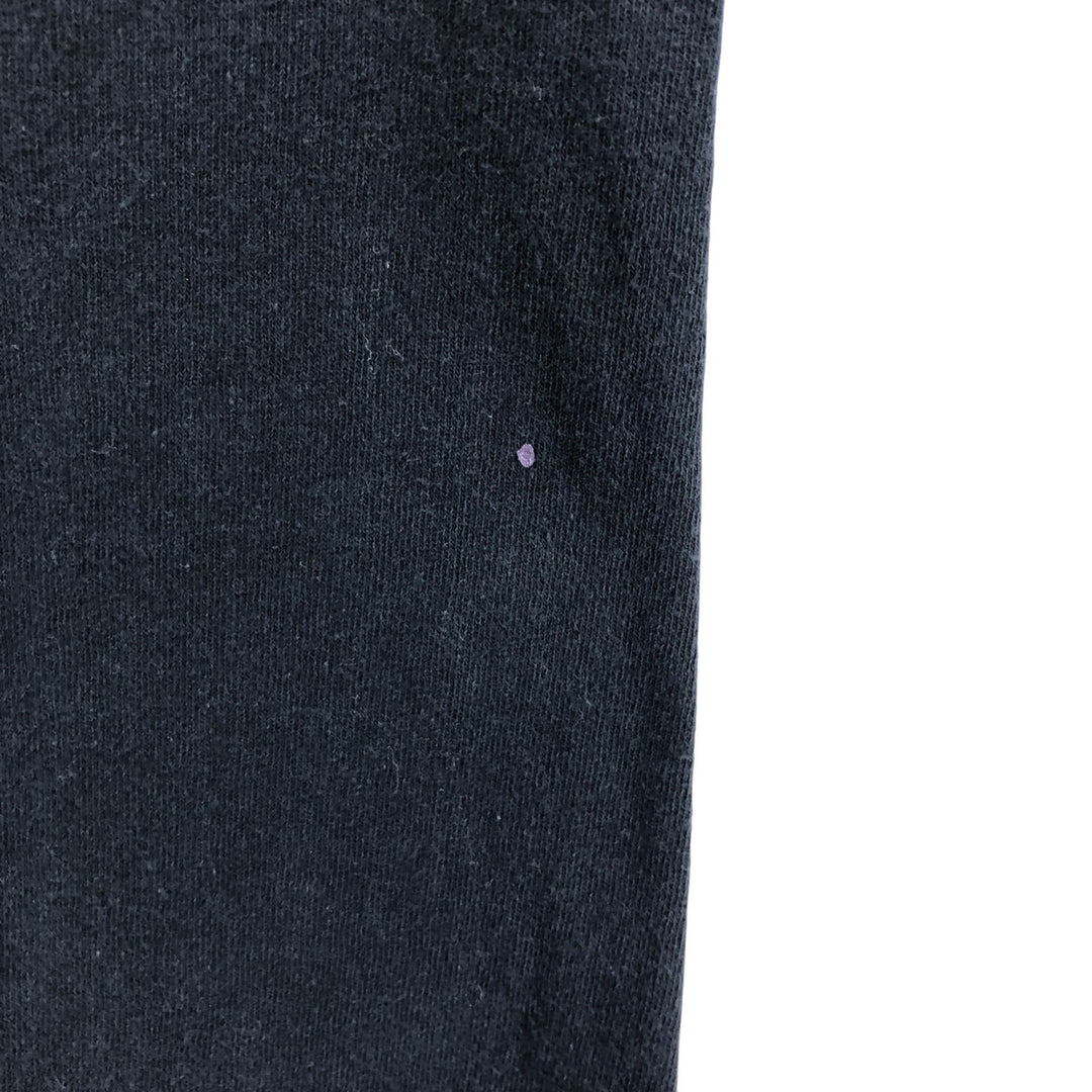 NIRVANA Nirvana Band T-shirt, Band T, Men's L size cotton black type Vintage Second Hand