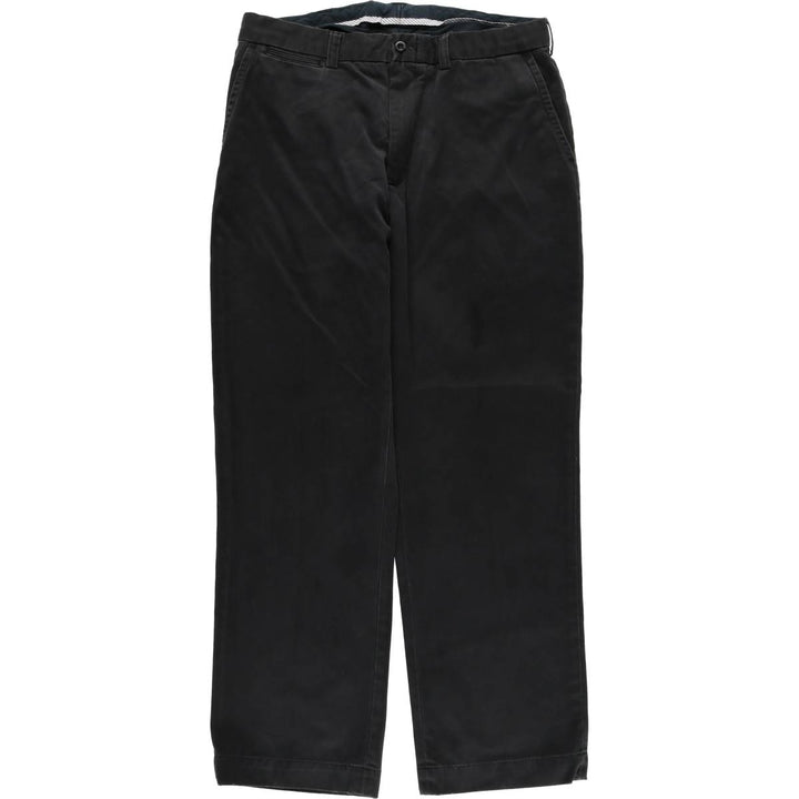 Ralph Lauren POLO by Ralph Lauren Men's Cotton Slacks, Size W37 cotton black type Vintage Second Hand