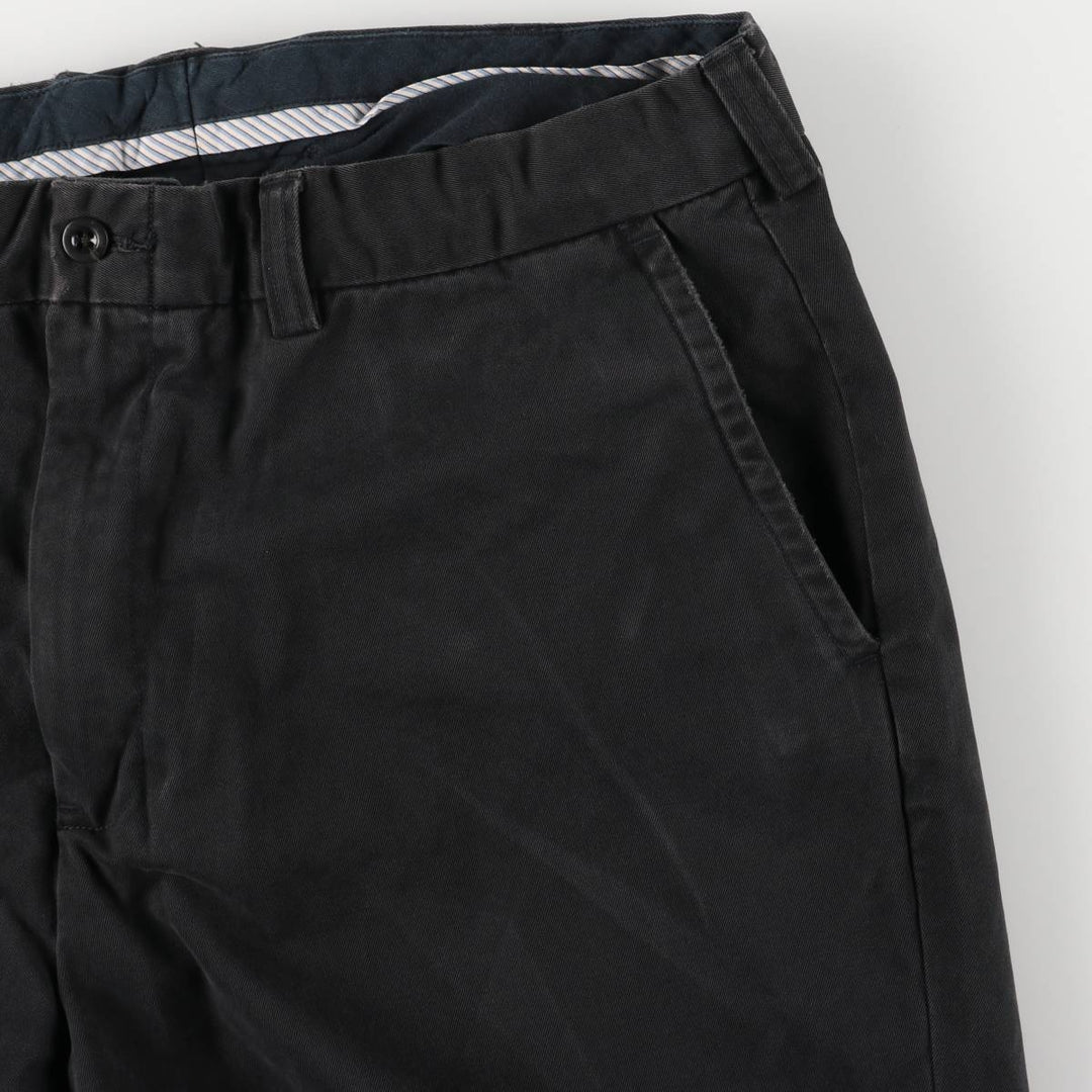 Ralph Lauren POLO by Ralph Lauren Men's Cotton Slacks, Size W37 cotton black type Vintage Second Hand