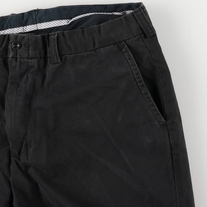 Ralph Lauren POLO by Ralph Lauren Men's Cotton Slacks, Size W37 cotton black type Vintage Second Hand
