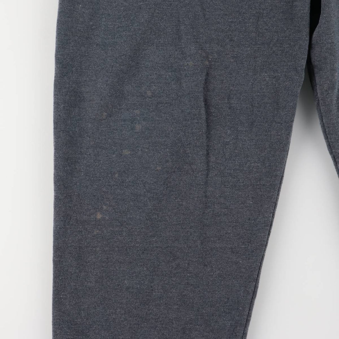 Sweatpants, men's size L unclear gray type Vintage Second Hand