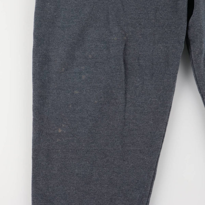 Sweatpants, men's size L unclear gray type Vintage Second Hand