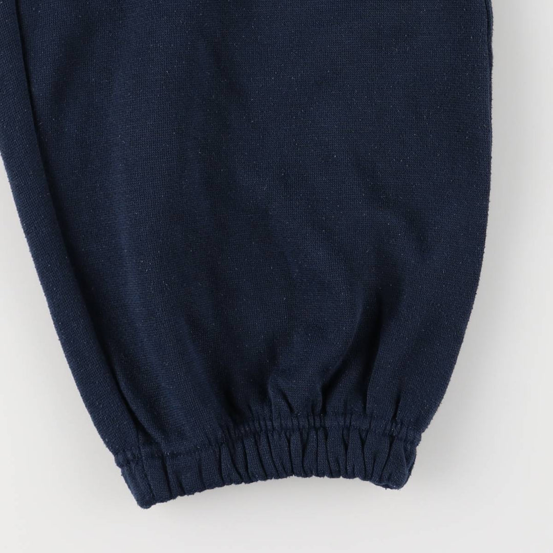 COURT CLUB sweatpants, men's size M polyester navy blue type Vintage Second Hand