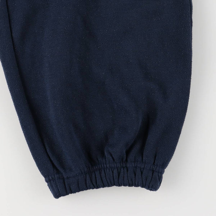 COURT CLUB sweatpants, men's size M polyester navy blue type Vintage Second Hand