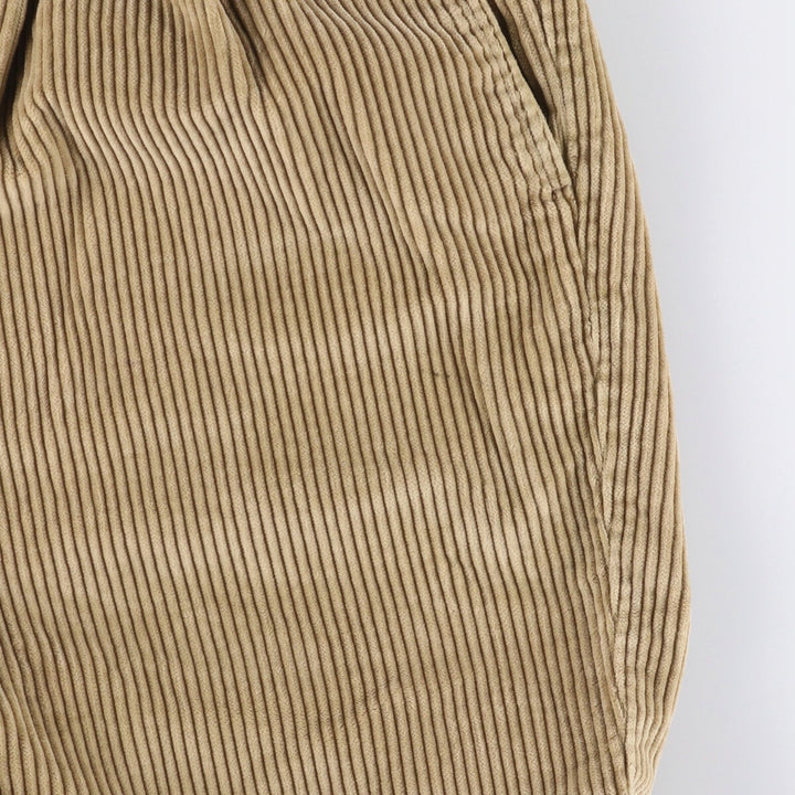 90'S Dockers Khakis Two-pleat Wide-Rib Corduroy Pants, Men's, Vintage, Size W34 cotton Beige type Vintage Second Hand