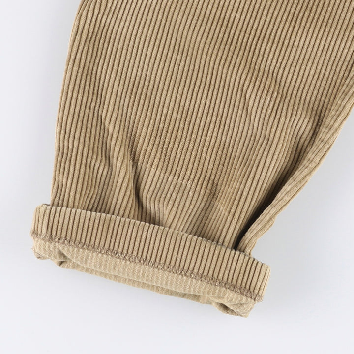 90'S Dockers Khakis Two-pleat Wide-Rib Corduroy Pants, Men's, Vintage, Size W34 cotton Beige type Vintage Second Hand