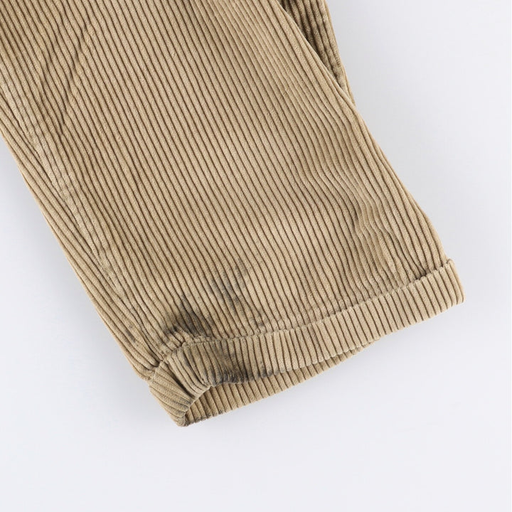 90'S Dockers Khakis Two-pleat Wide-Rib Corduroy Pants, Men's, Vintage, Size W34 cotton Beige type Vintage Second Hand