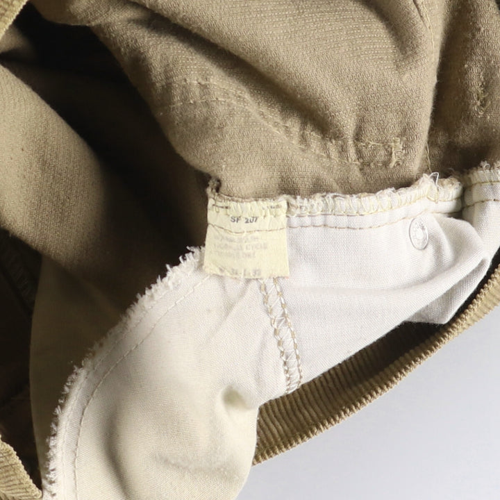 Vintage 1980'S Levi's 517-1523 Flare-Cut Corduroy Pants, Made in the USA, Men's Size W30 cotton Beige type Vintage Second Hand