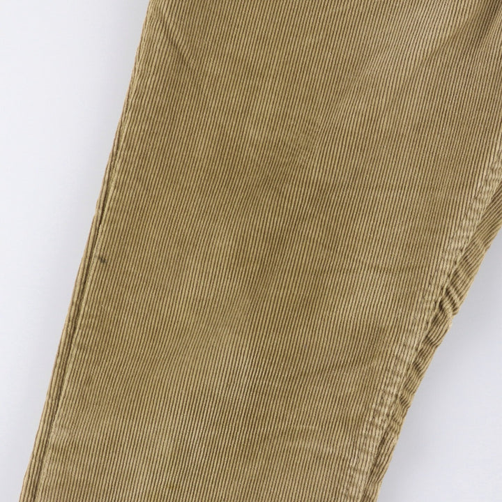 Vintage 1980'S Levi's 517-1523 Flare-Cut Corduroy Pants, Made in the USA, Men's Size W30 cotton Beige type Vintage Second Hand