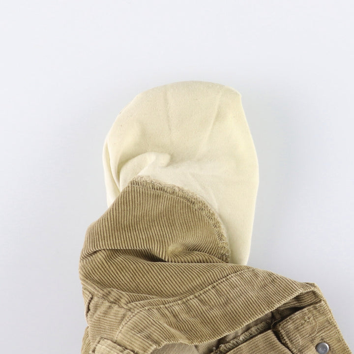 Vintage 1980'S Levi's 517-1523 Flare-Cut Corduroy Pants, Made in the USA, Men's Size W30 cotton Beige type Vintage Second Hand