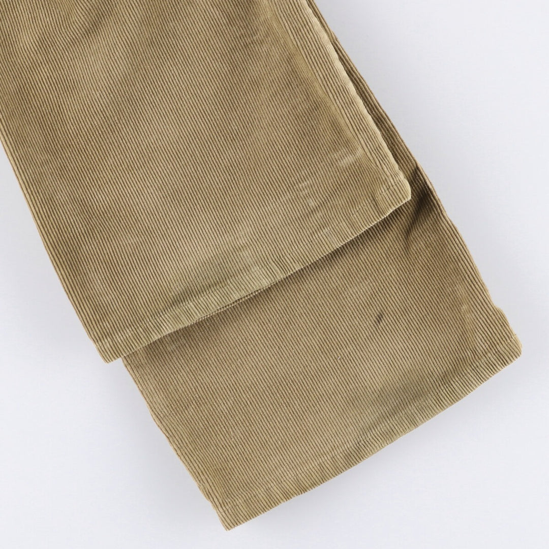 Vintage 1980'S Levi's 517-1523 Flare-Cut Corduroy Pants, Made in the USA, Men's Size W30 cotton Beige type Vintage Second Hand