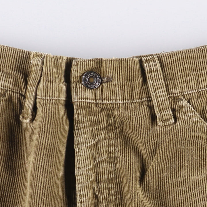 Vintage 1980'S Levi's 646-1529 Flare-Cut Corduroy Pants, Men's, Size W35 unclear Beige type Vintage Second Hand