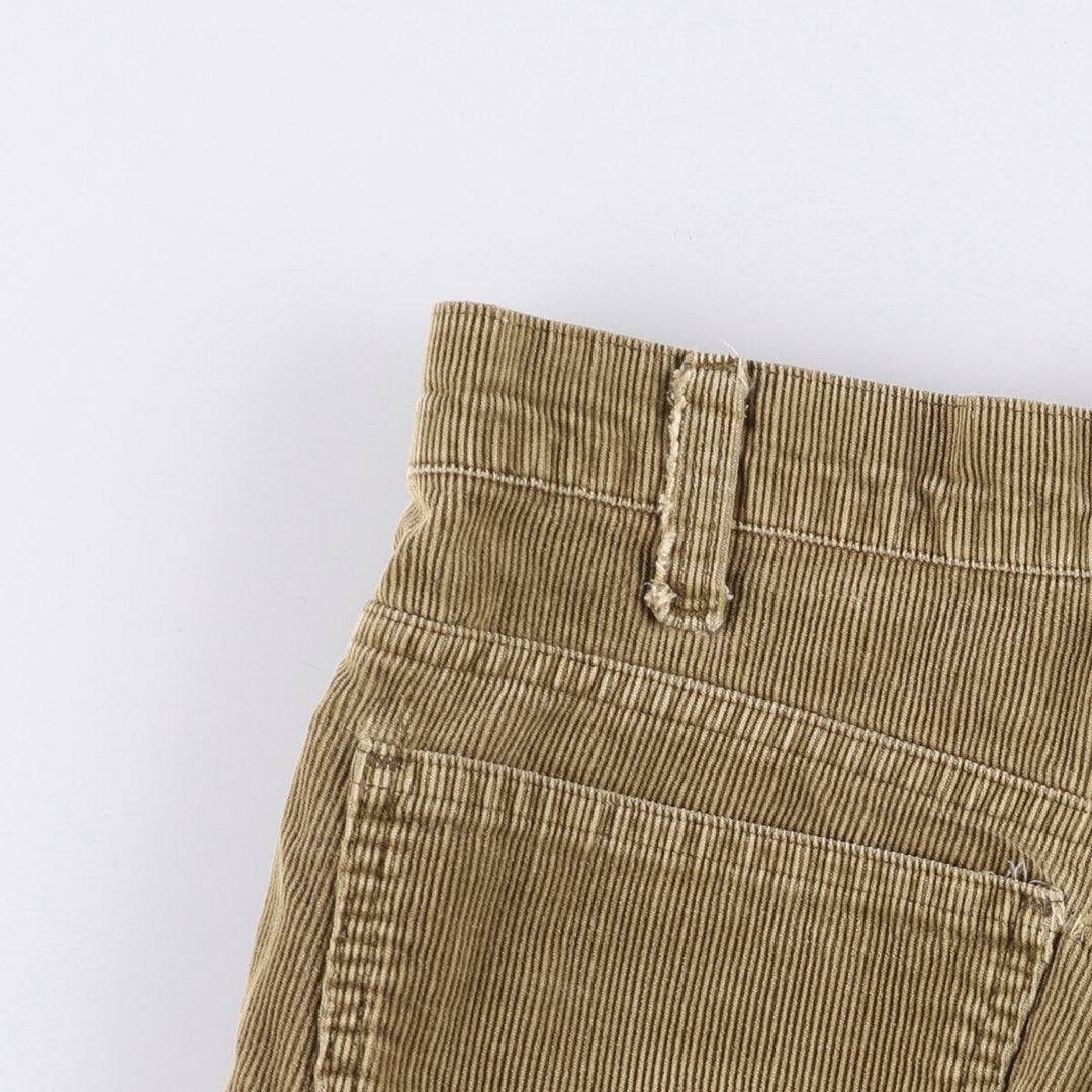 Vintage 1980'S Levi's 646-1529 Flare-Cut Corduroy Pants, Men's, Size W35 unclear Beige type Vintage Second Hand