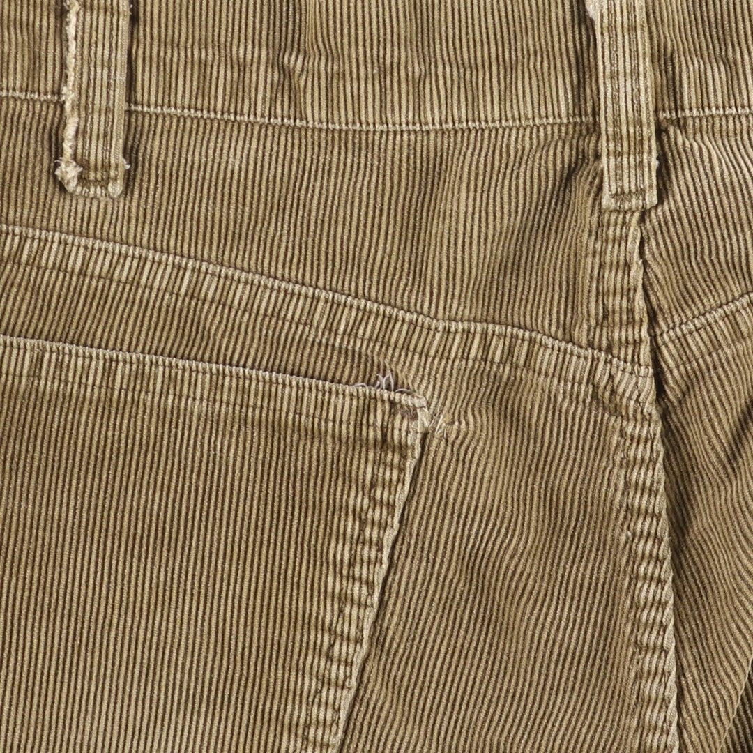 Vintage 1980'S Levi's 646-1529 Flare-Cut Corduroy Pants, Men's, Size W35 unclear Beige type Vintage Second Hand