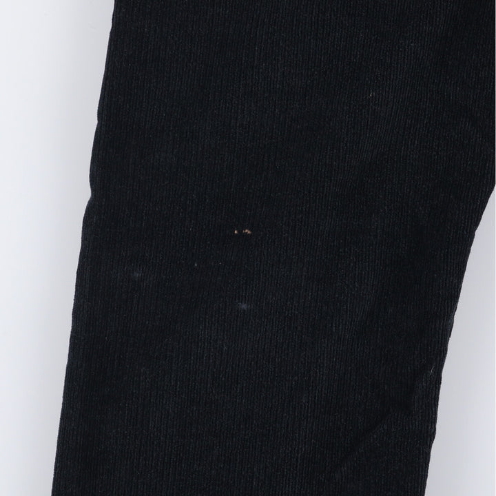 2000'S Levi's 505 Regular Fit Corduroy Pants, Men's, Size W33 cotton black type Vintage Second Hand