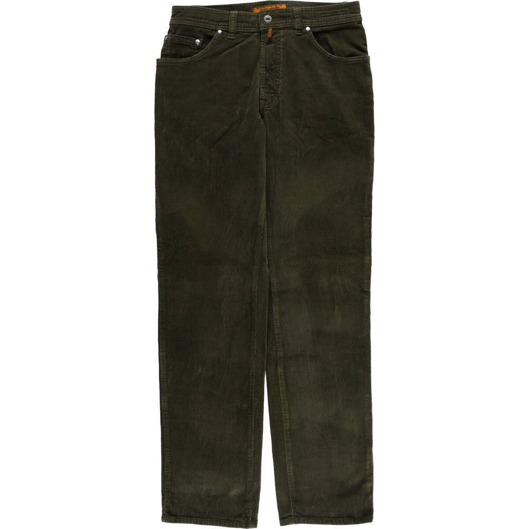 Pierre Cardin men's corduroy pants, size W32 cotton Khaki type Vintage Second Hand