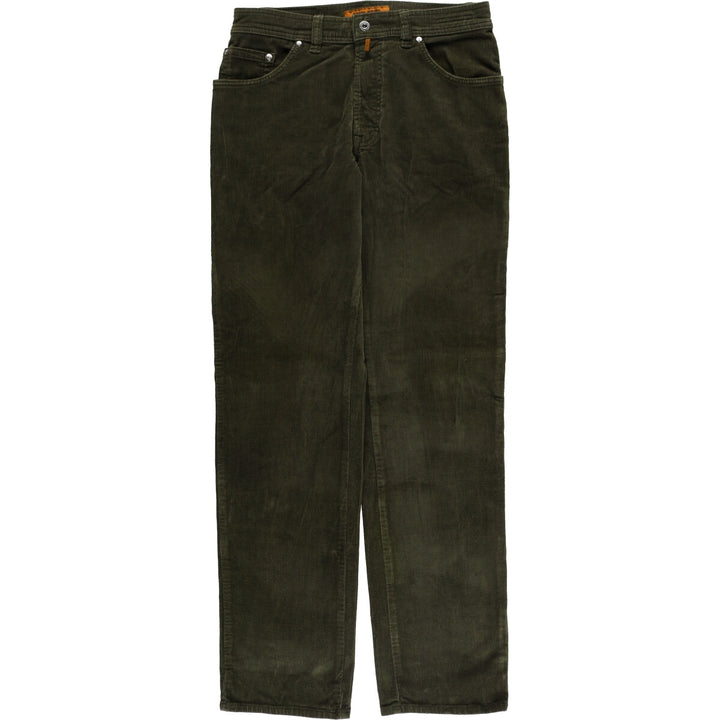 Pierre Cardin men's corduroy pants, size W32 cotton Khaki type Vintage Second Hand