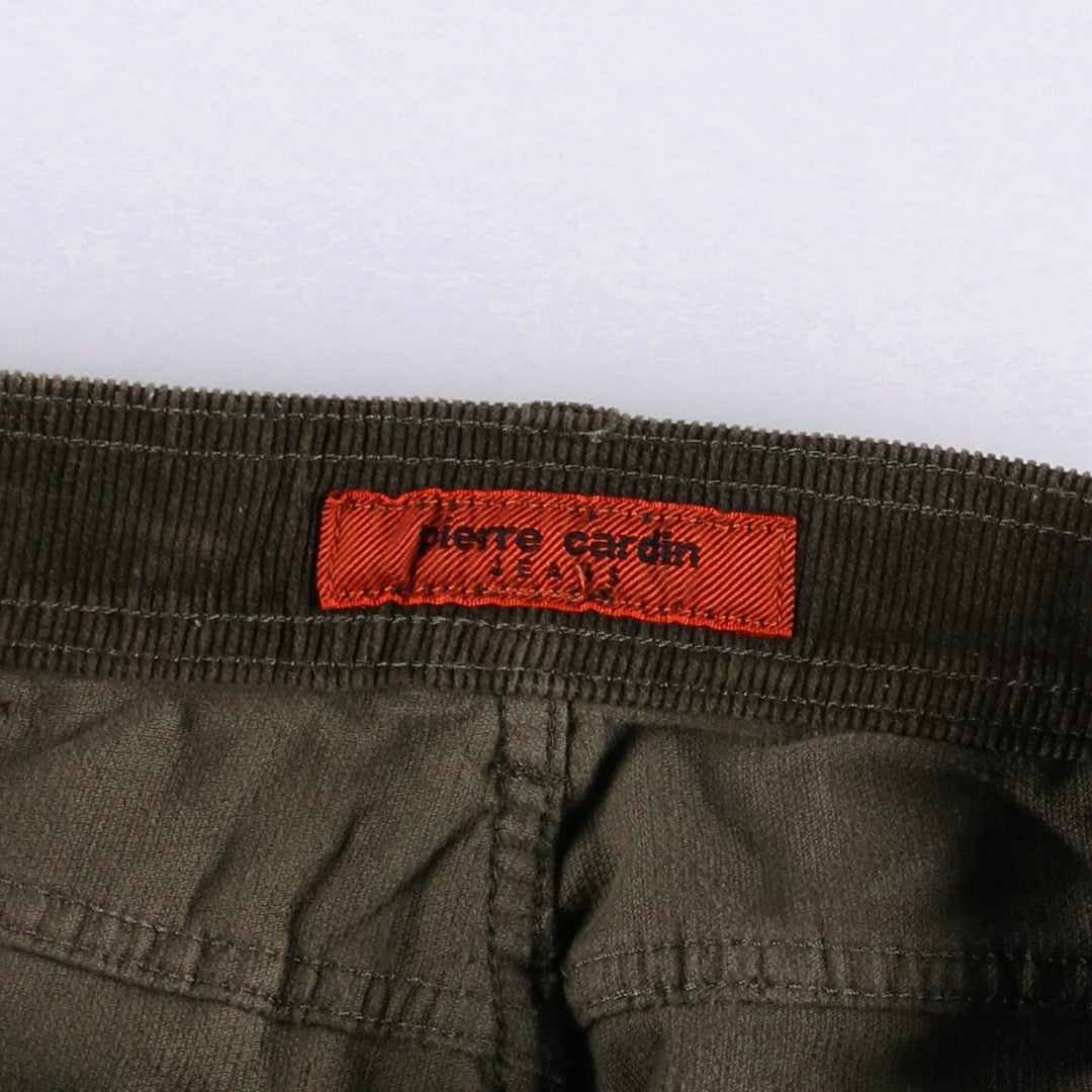 Pierre Cardin men's corduroy pants, size W32 cotton Khaki type Vintage Second Hand