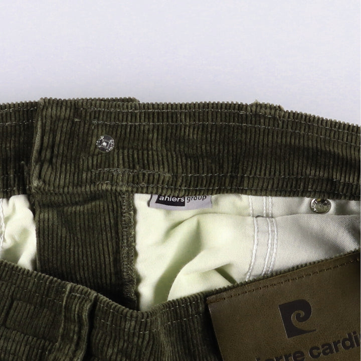 Pierre Cardin men's corduroy pants, size W32 cotton Khaki type Vintage Second Hand