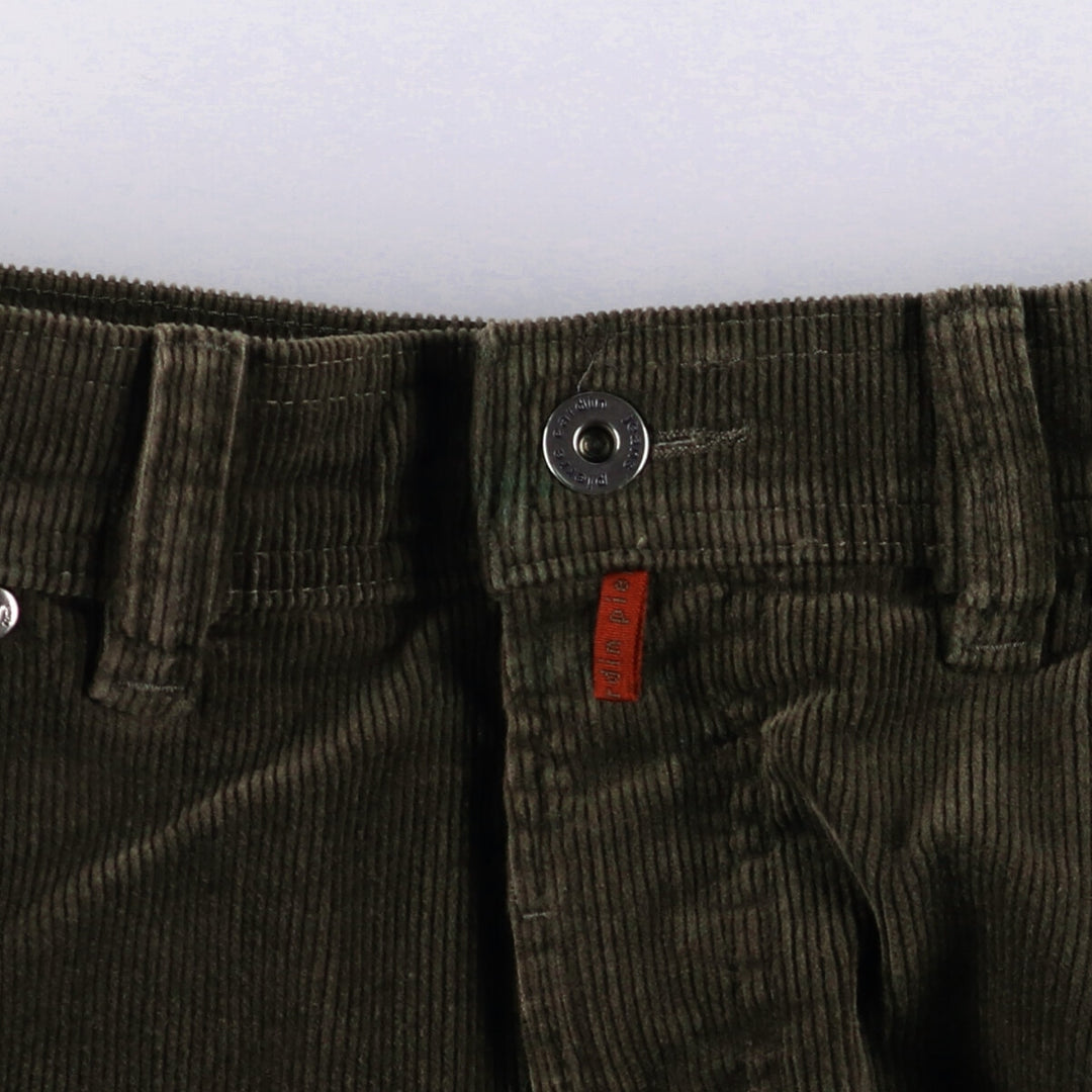 Pierre Cardin men's corduroy pants, size W32 cotton Khaki type Vintage Second Hand