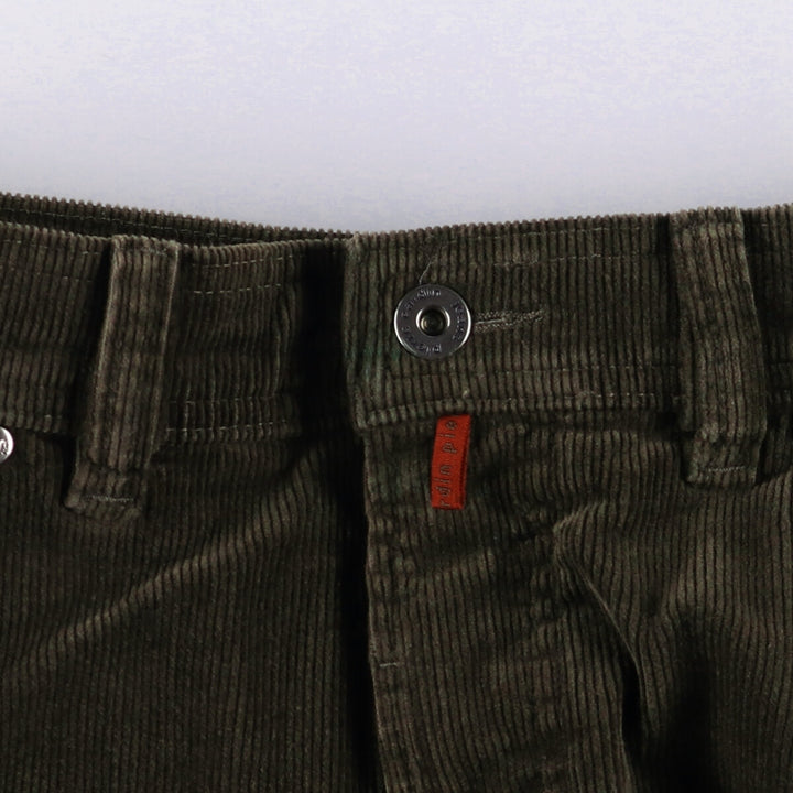 Pierre Cardin men's corduroy pants, size W32 cotton Khaki type Vintage Second Hand