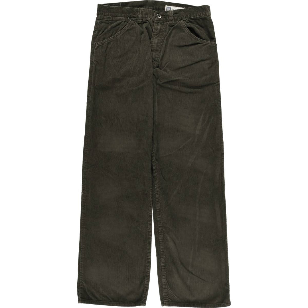 GAP WORKER JEAN corduroy pants, men's size W33 cotton Khaki type Vintage Second Hand