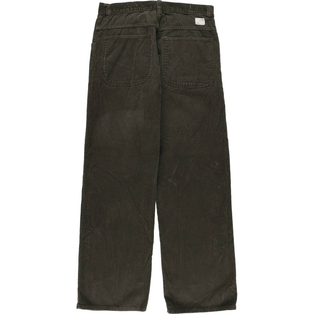 GAP WORKER JEAN corduroy pants, men's size W33 cotton Khaki type Vintage Second Hand