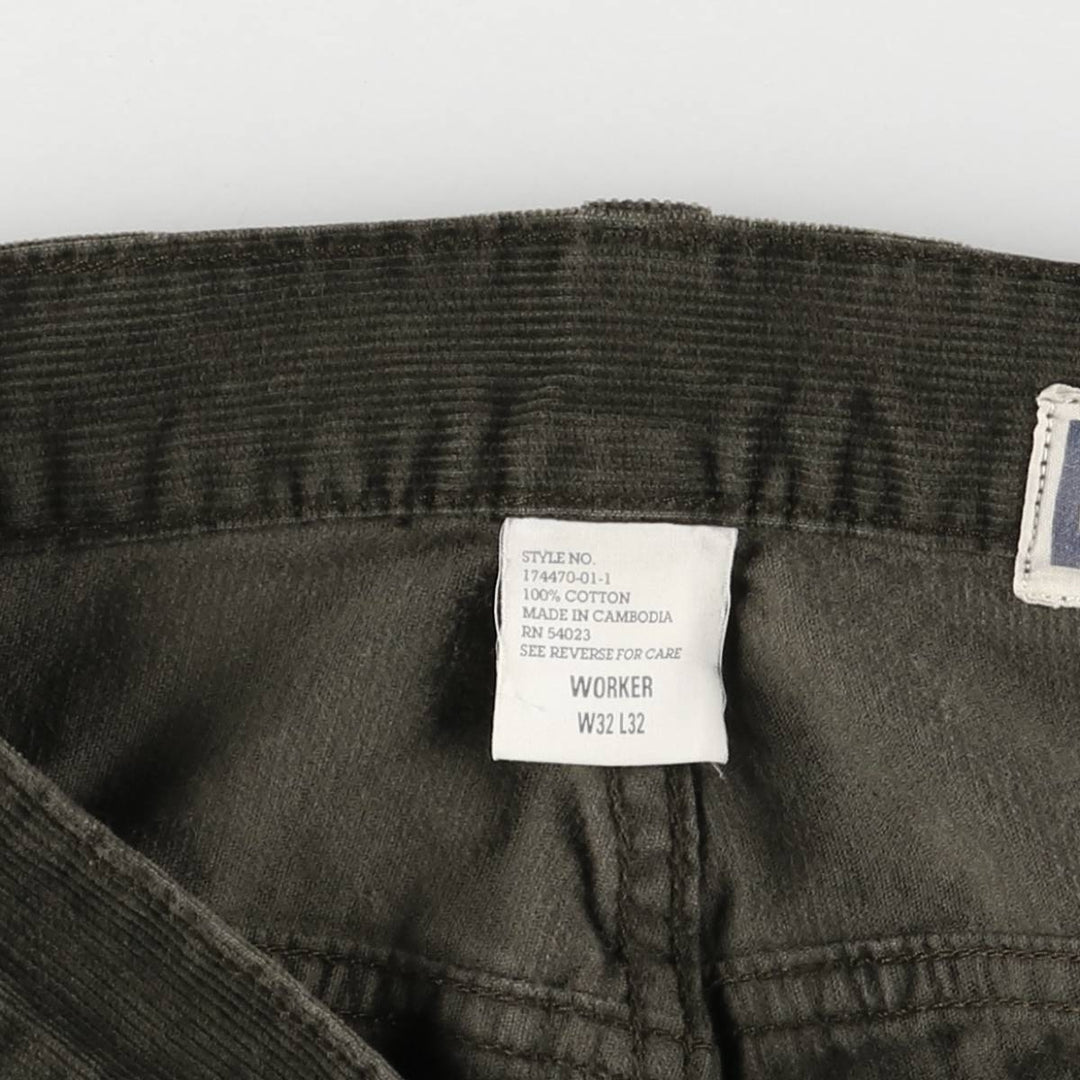 GAP WORKER JEAN corduroy pants, men's size W33 cotton Khaki type Vintage Second Hand