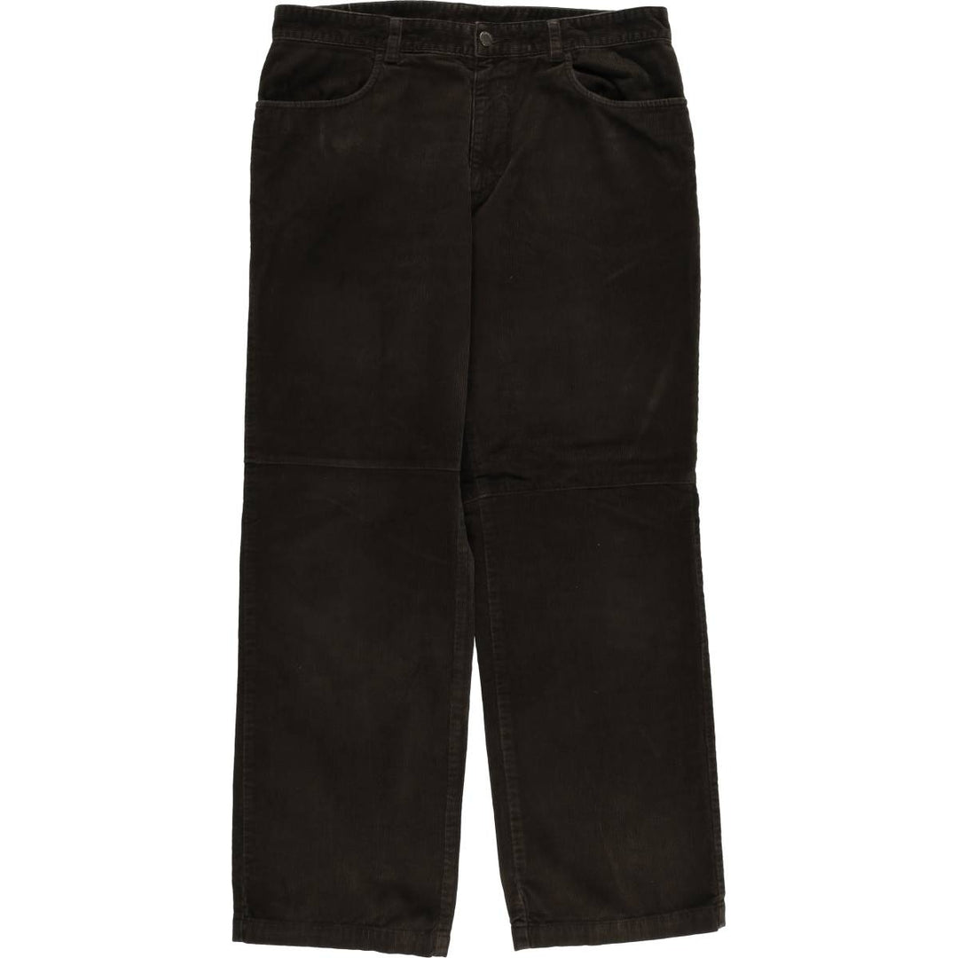 Calvin Klein corduroy pants, size W34, L32, men's size W34 equivalent cotton brown type Vintage Second Hand