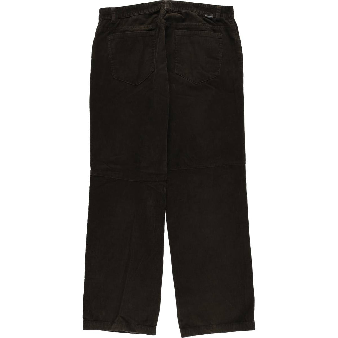 Calvin Klein corduroy pants, size W34, L32, men's size W34 equivalent cotton brown type Vintage Second Hand