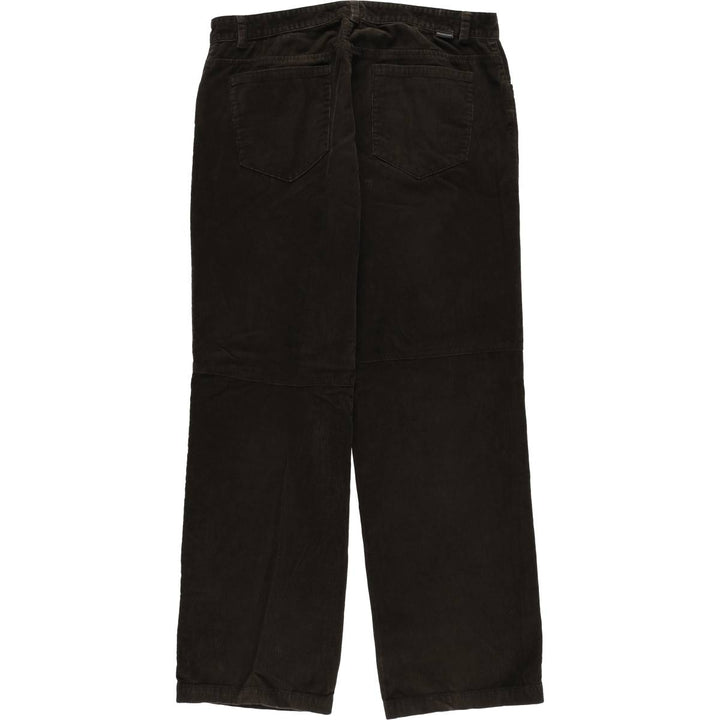 Calvin Klein corduroy pants, size W34, L32, men's size W34 equivalent cotton brown type Vintage Second Hand