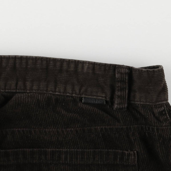 Calvin Klein corduroy pants, size W34, L32, men's size W34 equivalent cotton brown type Vintage Second Hand