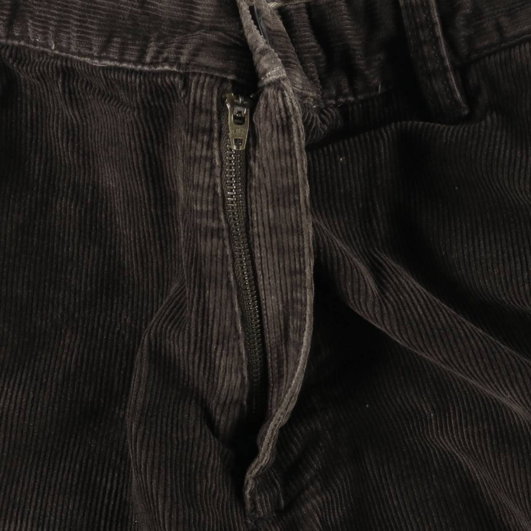 IZOD Men's Corduroy Pants, Size W34 cotton brown type Vintage Second Hand