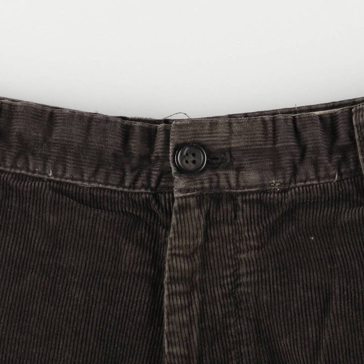 IZOD Men's Corduroy Pants, Size W34 cotton brown type Vintage Second Hand