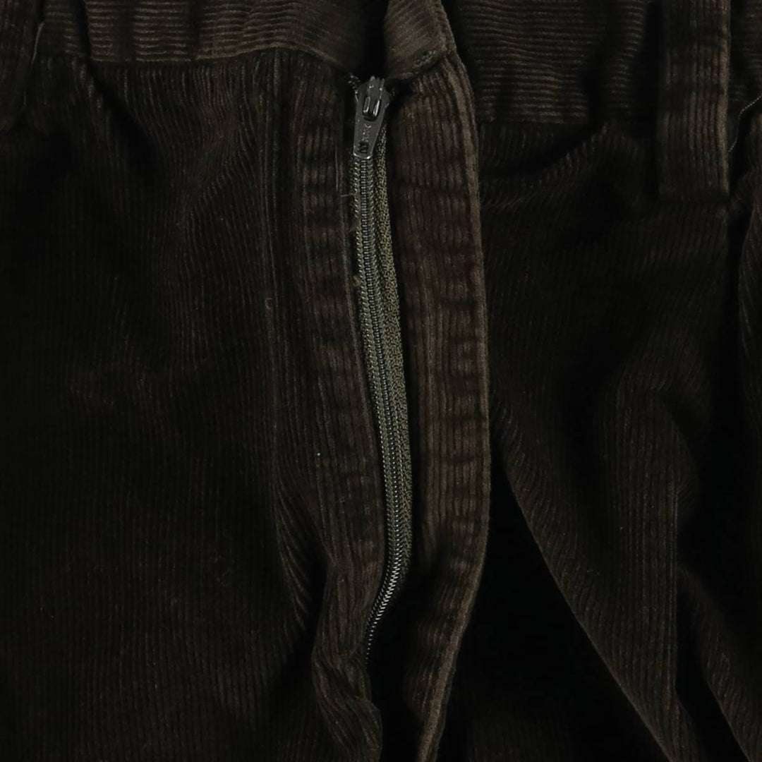 Perry Ellis PERRY ELLIS PORTFOLIO Corduroy Pants Men's Size W36 (Two-pleat) cotton brown type Vintage Second Hand