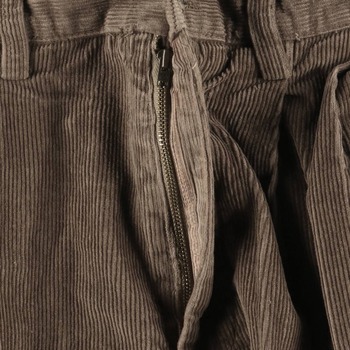 CLUB ROOM Two-pleat Corduroy Pants Men's Size 36 cotton brown type Vintage Second Hand
