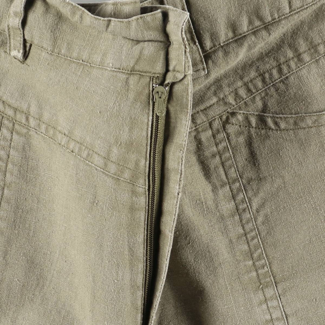 DEB Cotton Shorts, Women's Size L Lamy Khaki type Vintage Second Hand