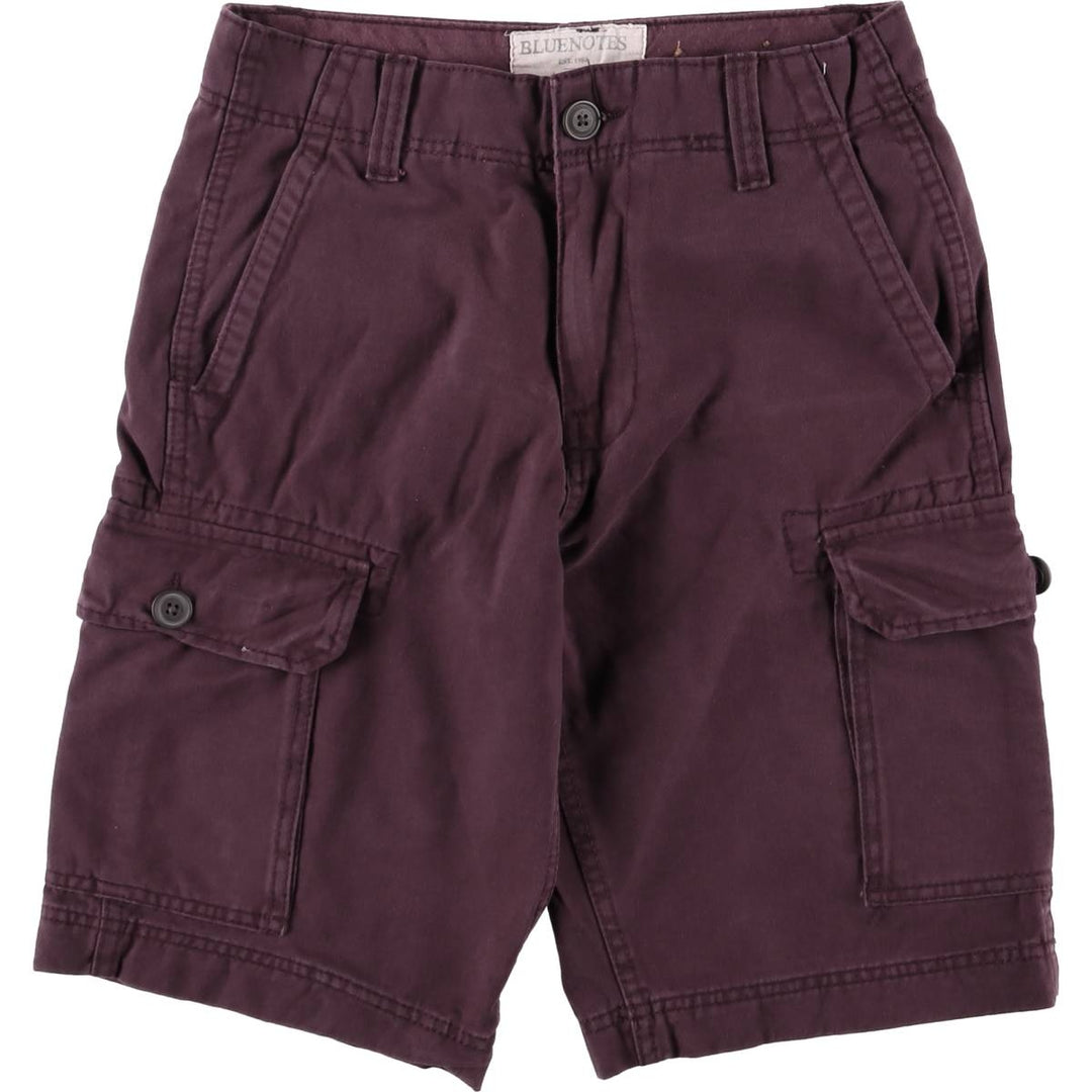 BLUENOTES CLASSIC CARGO Cargo Shorts, Women's Size L (W29) cotton purple type Vintage Second Hand